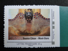 2009_04. Collector Auvergne. Source César Mont-Dore. Adhésif Neuf [thermes] - Collectors