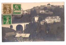 TEUFEN - BÜHLER: Aussenquartier, Foto-AK 1928 - Teufen