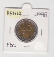 KENIA   20 SHILLINGS  ANNO 1998 FDC - Kenia