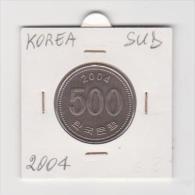 SOUTH KOREA  500 WON   ANNO 2004 - Korea (Süd-)