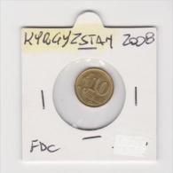 KIRGHIZISTAN   10 TIYIN   ANNO 2008  FDC - Kirghizistan