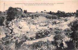 GREZ-en-BOUERE  -  Exploitation Des Carrières " E. ANDREI " - Vue Générale De Bas-Jourdan - Crez En Bouere