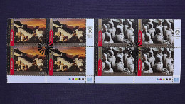 UNO-Wien 768/9 Oo/FDC-cancelled Eckrandviererblock 'D', UNESCO-Welterbe: China - Used Stamps