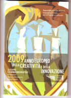 SAN MARINO 2 EUROS 2009 ANNO EUROPEO CREATIVITA INNOVAZIONE - San Marino