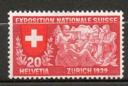 SUISSE Expositionnational De Zurich 1939 N°321 - Nuevos