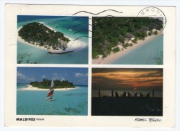 MALDIVES - HALAVELI ARI-ATOLL (FRIEDEL No.23/126) / THEMATIC STAMPS-BIRD - Maldiven