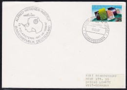 ANTARCTIC,GERMANY,FS"POLARSTERN" 16.3.1987,  Cachet .ANT -  V/4, Look Scan !! 2.1-08 - Arctic Expeditions