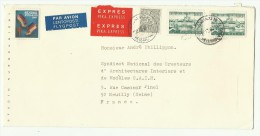 Lettre En Exprès De Helsinki Pour Neuilly De 1967 - Brieven En Documenten