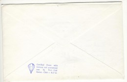 PAYS-BAS NETHERLANDS NIEDERLANDE - 1981 - Courrier Par Ballon - Balloon Mail - Pilote Jacky VERMEIRE - Lettres & Documents