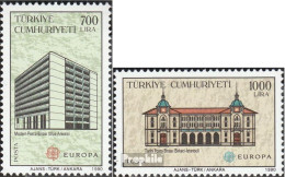 Türkei 2886-2887 (kompl.Ausg.) Postfrisch 1990 Post - Neufs