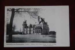 Saint Cyr En Talmondais - Château De La Court D'ARON, Vue Prise Du Parc - Sonstige & Ohne Zuordnung