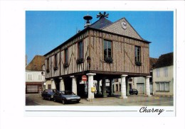 Delcampe - 89 - CHARNY - Yonne - L'ANCIENNE HALLE - Voiture BX CITROEN Boîte Aux Lettres Postale Sirène - Charny