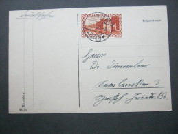 1935 , HANGARD , Klare Stempel Auf Karte - Cartas & Documentos