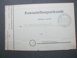 1948 , BÜDINGEN , Klarer Stempel Auf Beleg - Storia Postale