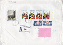 Italie 1993 - Petite Place De Venise (Yvert 2013)+Unité Européenne (1987/89)+centenaire Du Timbre Colonial (2031) - 2001-10: Poststempel