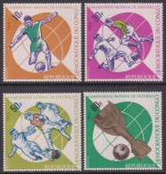 République Démocratique Du Congo - Football, Coupe Du Monde 1966 En Angleterre - 4 Val Neufs ** // Mnh - Nuevas/fijasellos