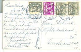 HANDGESCHREVEN POSTKAART UIT 1935 Van LOKAAL AMSTERDAM (10.382k) - Briefe U. Dokumente