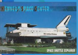 POSTCARD KENNEDY SPACE CENTER SPACE SHUTTLE EXPLORER  UNUSED - Space