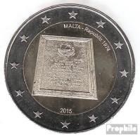 Malta 2015 Stgl./unzirkuliert Auflage: 435.000 Stgl./unzirkuliert 2015 2 Euro Ausrufung Der Republik - Malte
