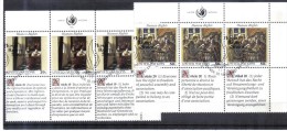 Yabe100  VEREINTE NATIONEN UNO NEW YORK 1992  Michl 640/41  2 SECHSERBLÖCKE Used / Gestempelt - Used Stamps