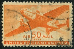 Pays : 174,1 (Etats-Unis)   Yvert Et Tellier N° : Aé   32 (o) - 2a. 1941-1960 Usados