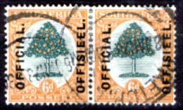 Africa-del-Sud-0021 (1926 - Y&T N. 4+7 (o), Privi Di Difetti Occulti). - Officials