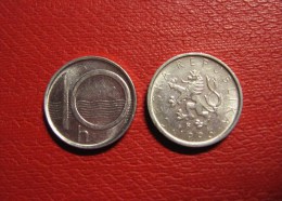Czech Republic 1995 10 H Umlaufmünze  Circulating Coin. Tschechische Republik - Czech Republic