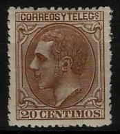 02189 España EDIFIL 203 * Catalogo 176,- - Unused Stamps