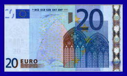 20 EURO "V" SPAIN Firma DUISENBERG M011 E5  CIRCULATED  SEE SCAN!!!!!! - 20 Euro