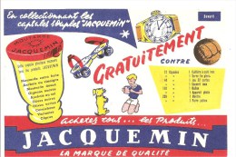 Buvard JACQUEMIN En Collectionnant Les Capsules Souples JACQUEMIN - Moutardes