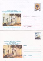 NAVY MUSEUM, 1997-99 COVERS  STATIONERY ,ERROR, Different Color, ROMANIA. - Variétés Et Curiosités