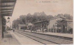 59-LA MADELEINE- La Gare Animée - La Madeleine