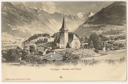 S4218 - Frutigen - Kirche Und Alpen - Frutigen