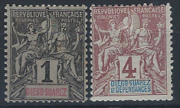 YT 25 Et 27 - Unused Stamps