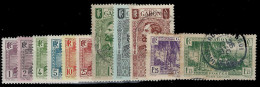 YT 125 Au 141A (incomplet) - Used Stamps