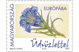 HUNGARY - 2016. Greetings (stemless Gentian And Poppy) / Flowers  MNH!! - Nuovi