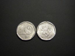 Czech Republic Tschechische Republik TSCHECHIEN 1994 20 H Umlaufmünze  Circulating Coin BJ Jablonec. - Tsjechië