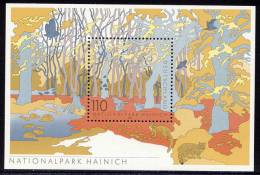 National Park Hainich - Germany 2000 - Souvenir Sheet Mi. Bl. 52 ** MNH - Geographie