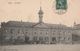 LENS (Pas De Calais) - La Gare - Très Animée - Lens