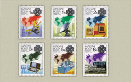 Hungary 1983. Communication Set MNH (**) Michel: 3636-3641 / 4.50 EUR - Unused Stamps