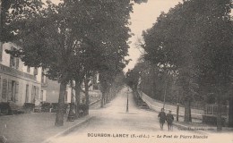 BOURBON-LANCY(Saône Et Loire) - Le Pont De Pierre Blanche -  Animée - Sonstige & Ohne Zuordnung