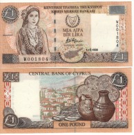 Delcampe - CYPRUS   1 Pound      P60b     1.12.1998    UNC - Cyprus