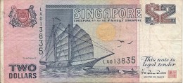 2 Dollars 1990 - Singapour