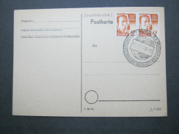 1948 , Freiburg -  Konferenz Der Weltstaat Liga  , Klarer Sonderstempel Auf Karte - Other & Unclassified