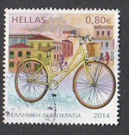 Greece 2014 The Bicycle - Ecological Transport Means Used W0187 - Used Stamps