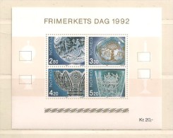 NORVEGE  ( EUNOR - 133 )   1992   N° YVERT ET TELLIER  N° 18      N** - Blocks & Sheetlets