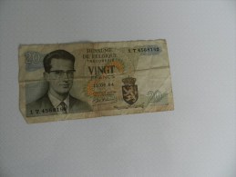 Billets   Vingt  Francs 15 -06-64        1t  4568183 - Da Identificare