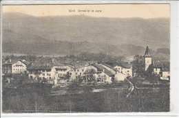 GIMEL ET LE JURA - VUE DU VILLAGE - 21.04.1927 - - Gimel