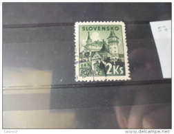 TIMBRE De SLOVAQUIE   YVERT N°57 - Used Stamps