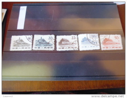 TIMBRES DE CHINE  YVERT N°1385.....1390 - Gebruikt